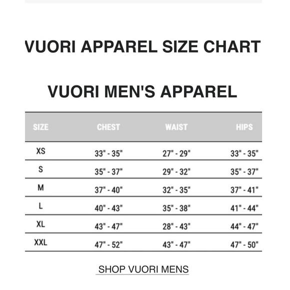 Vuori Mens Ponto Performance Short - Picture 7 of 7